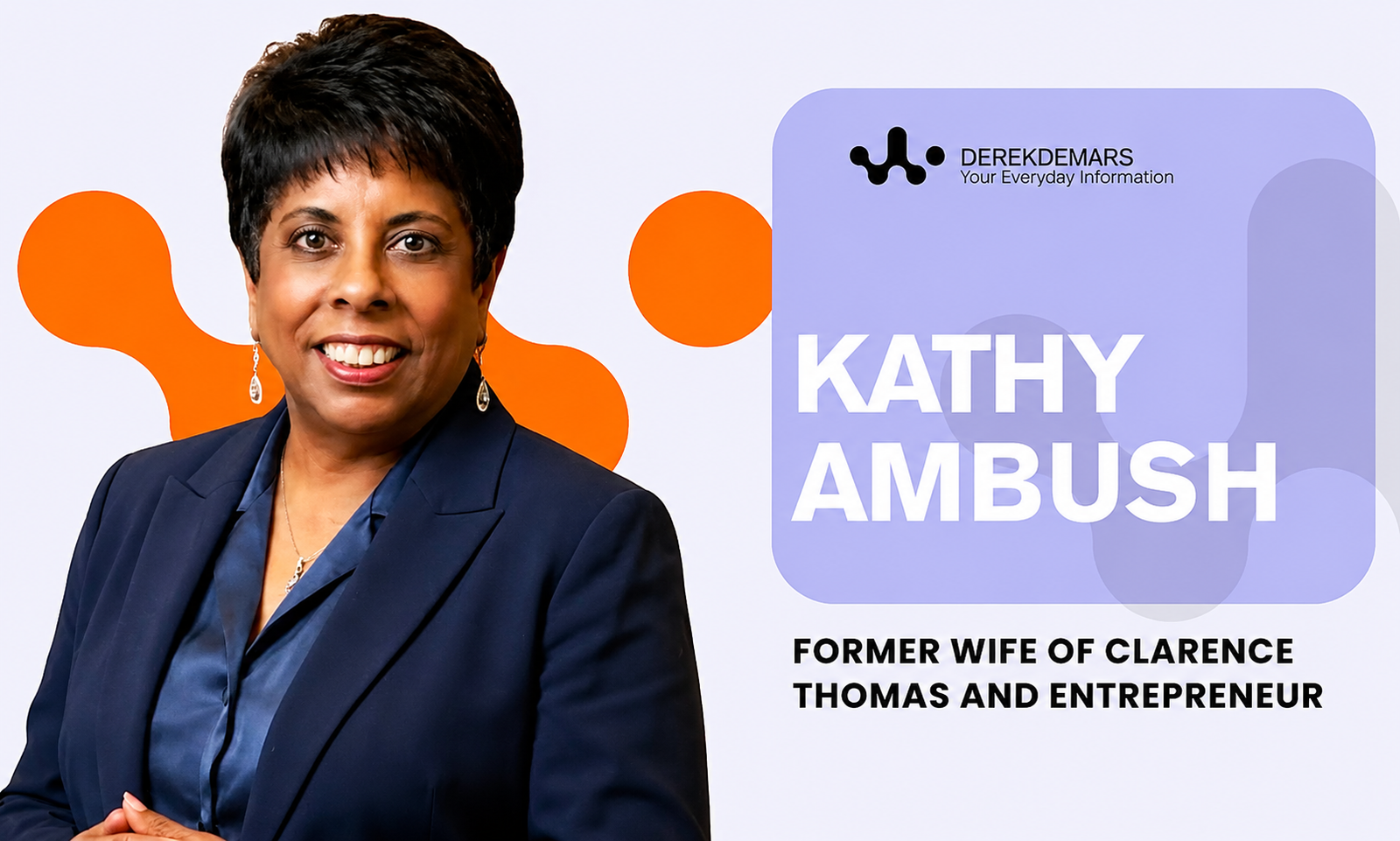 Kathy Ambush Net Worth — portrait of the entrepreneur and former wife of Clarence Thomas